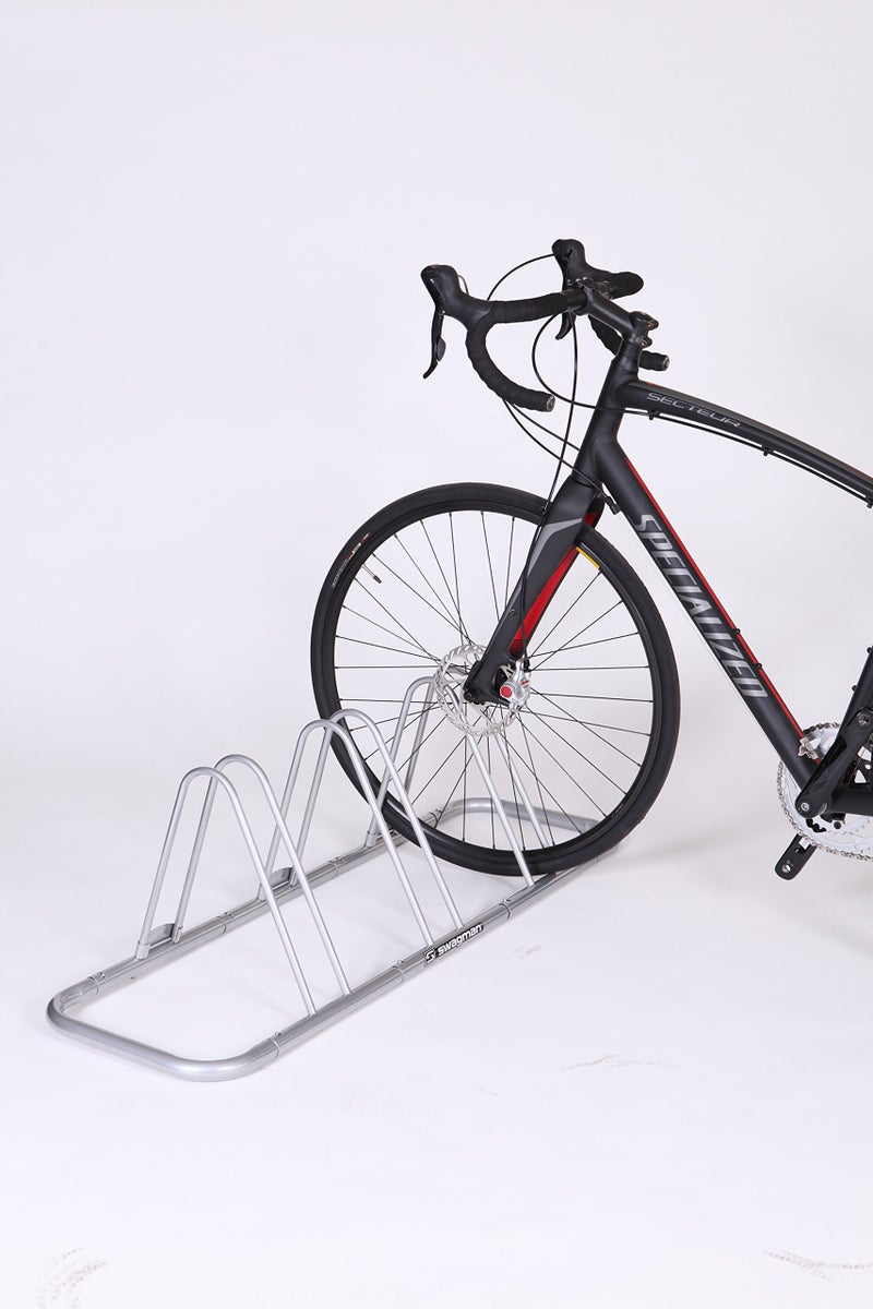 Swagman Park 3 Bike Storage Rack, Silver - Image 1